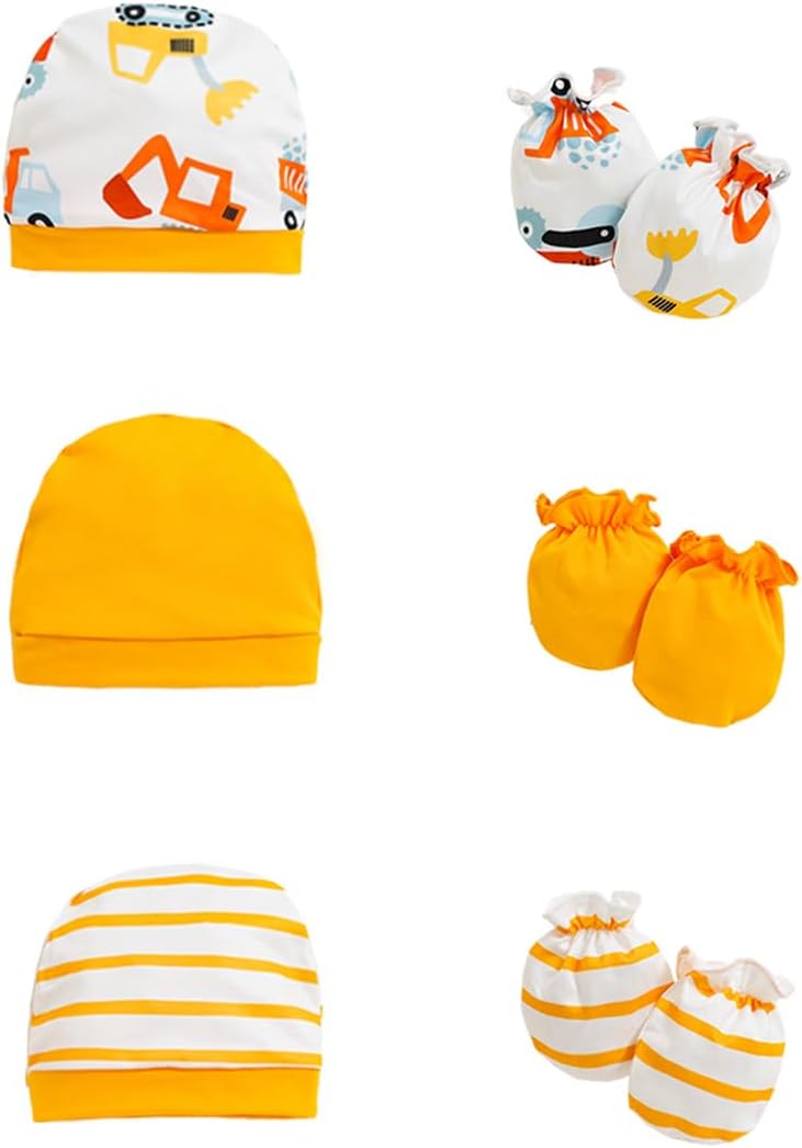 Newborn Baby Boys Clothes Outfits Funny Pattern Romper Pants Set Infant Unisex Baby Clothing 12Pcs