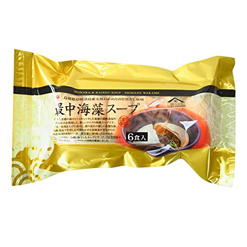 魚の屋 のど黒だし使用 最中海藻スープ 6個入X5個のサムネイル