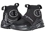 Champion Rally Pro Sneaker, Black Stealth, 3 US Unisex Little Kid