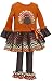 Bonnie Baby Girls' Chevron Turkey Legging Set