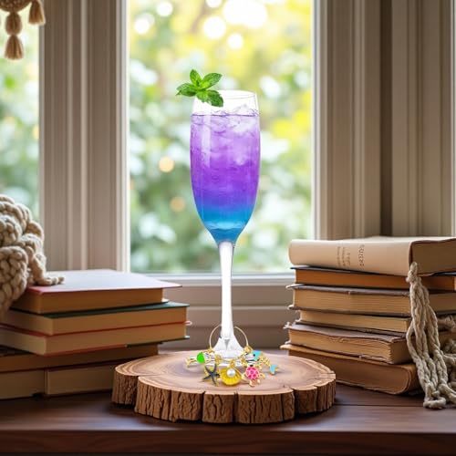 DIY Wine Glass Charm Kit - 50% Off Beach & Alphabet Charms