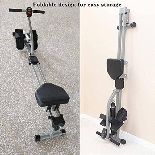 Image of Design Machine Rower 264 LB Weight Capacity Comfortable Seat Cushion /Full Body Workout