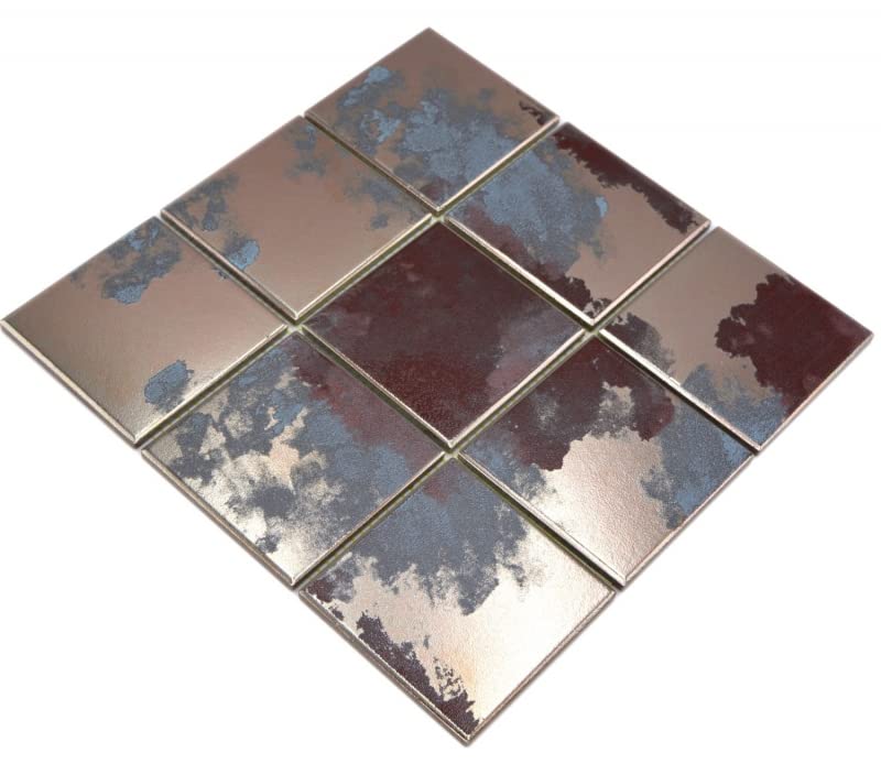 Mosaico de cerámica multicolor mate pared cocina baño ducha MOS22-1236_f