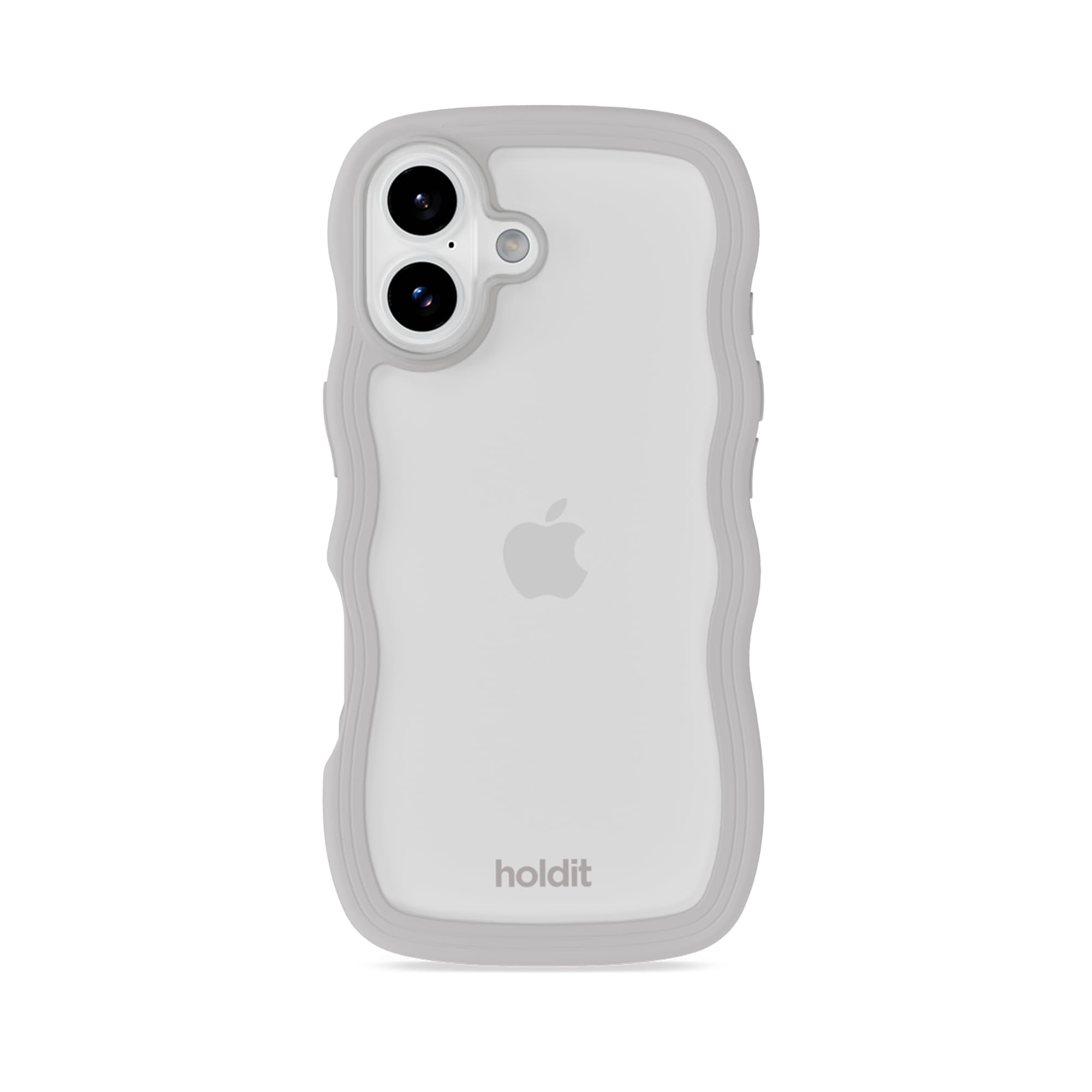 Amazon.co.jp: Holdit 耐衝撃 スマホケース (iPhone 17 / アイスグレー