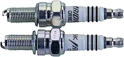 NGK Conjunto de 2 velas de ignição Iridium CR8EIX 4218 para Motocicleta