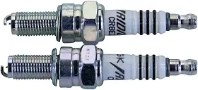 NGK Conjunto de 2 velas de ignição Iridium CR8EIX 4218 para Motocicleta
