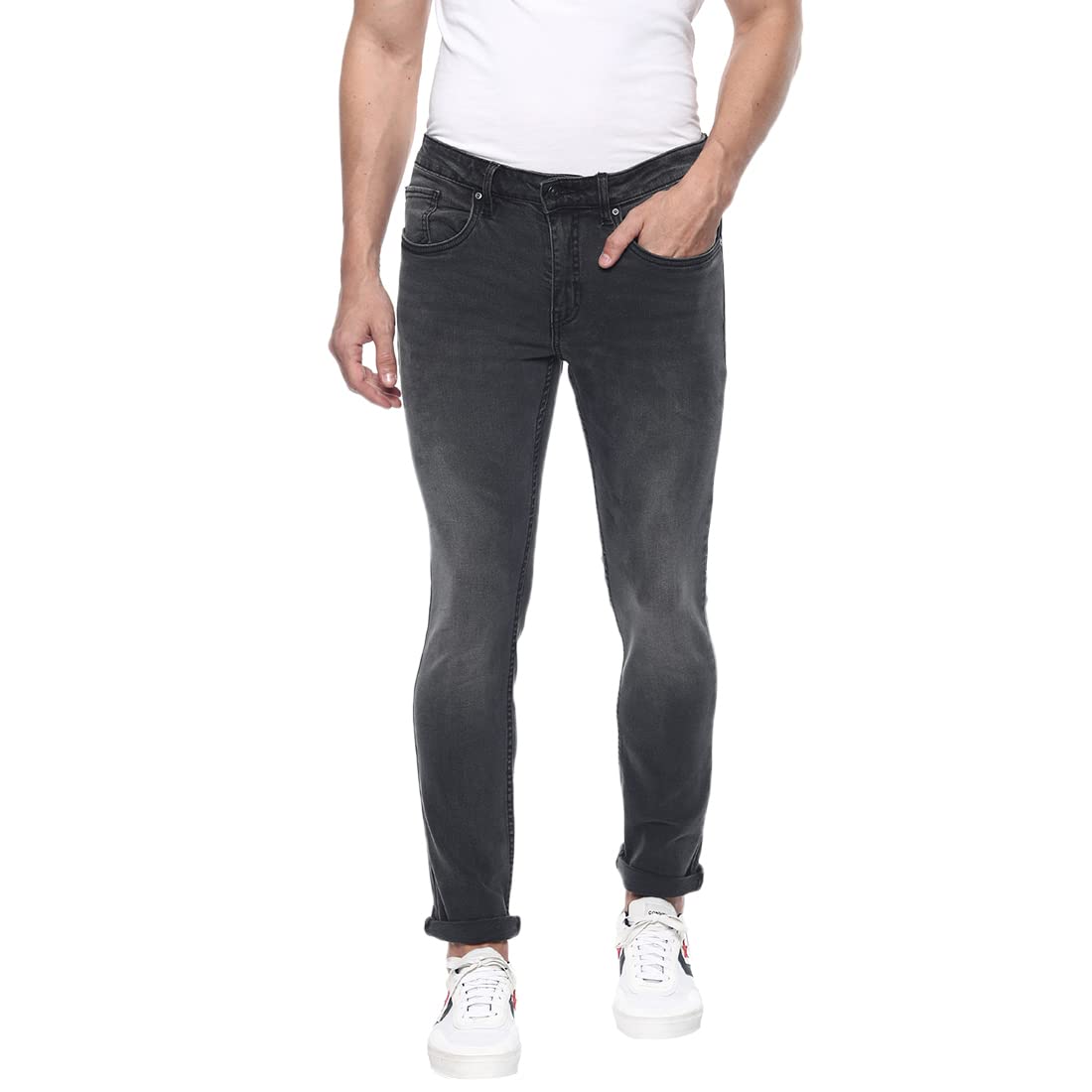 OOBANIMen's Slim fit Jeans