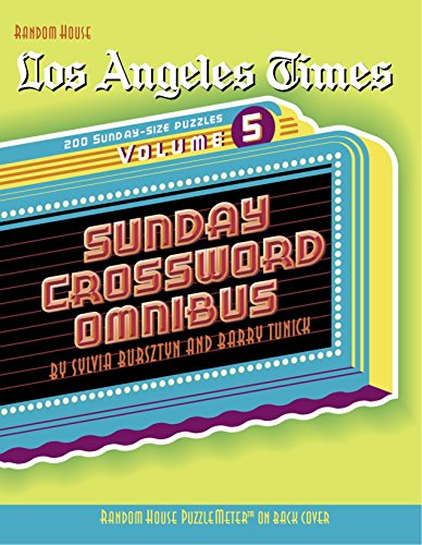 Los Angeles Times Sunday Crossword Omnibus, Volume 5: 05 (The Los Angeles Times)