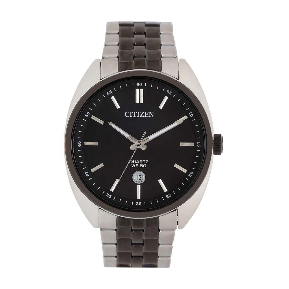 CITIZEN Quartz Analog Black Dial Mens Watch-BI5098-58E Stainless Steel, Multicolor Strap (B0839DP1SW) Amazon Price History, Amazon Price Tracker