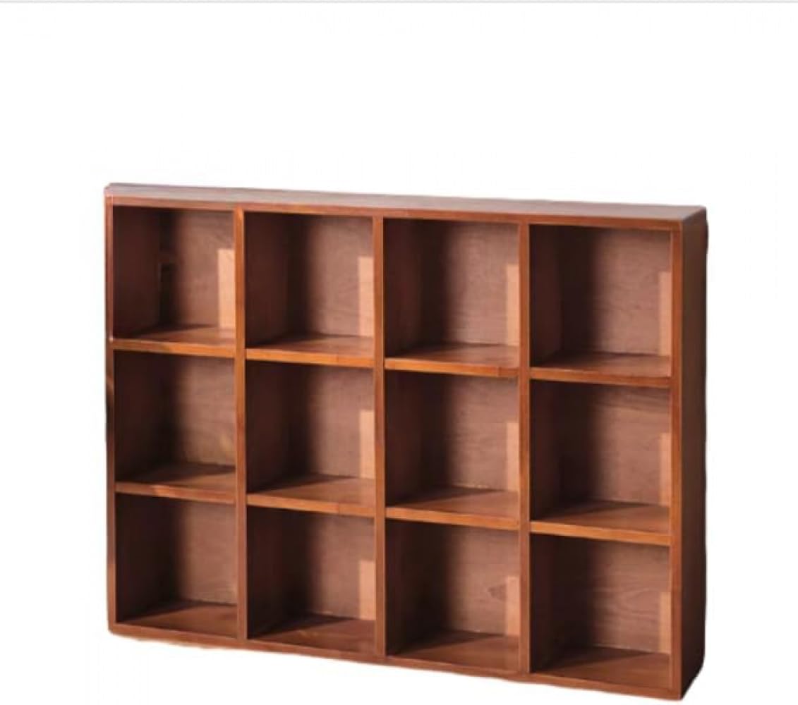 Amazon｜AOBOPO木製ウォールシェルフオープンシェルフ・格子棚