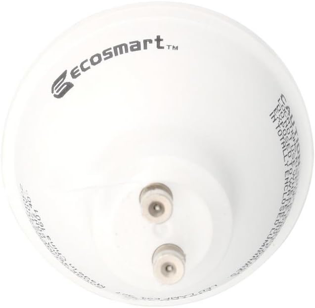 EcoSmart 50W Equivalent Bright White MR16 GU10 LED Light Bulb (12-Pack)