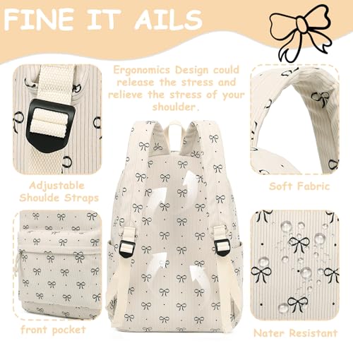 CAMTOP Backpack for School Kids Cute Backpacks for Girls Elementary Lighweight Bookbag with Lunch Box Pencil Case 3 in 14