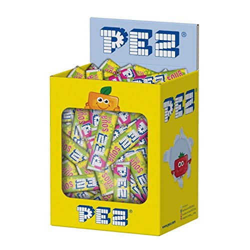 Pez Recarga - Caramelo comprimido sabor frutas ácidas - Sour Mix - 850 gramos