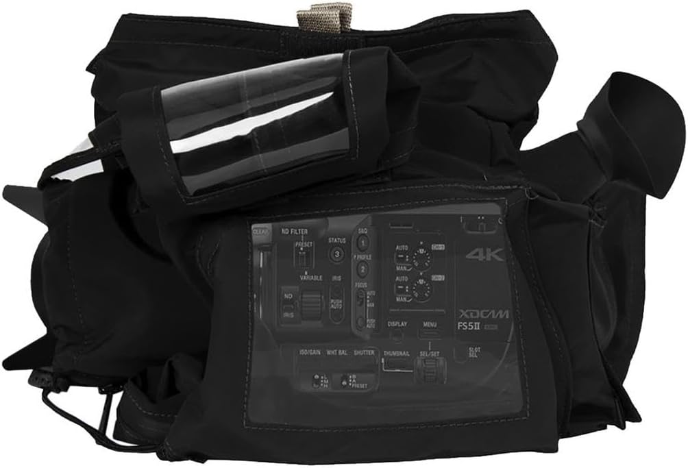 Porta Brace Custom-Fit Rain and Dust Protective Cover for Sony PXW-FS5M2 Camcorder