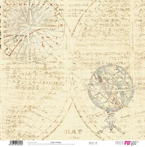 Papers for You - Scrapbooking and Craft Paper Kit Maritim Collection, Navy - Image 4