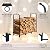 GARGENTOL 4ft Firewood Rack Outdoor with cover, Heavy Duty Indoor Outdoor Firewood Log Storage Holder Stand with Waterproof Cover, Metal Wood Pile Organizer for Fireplace
