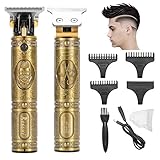 【Exquisite Verarbeitung und exzellentes Geschenk 】Dieses multifunktionale Haarschneider Herren elektrisch, mit kunstvollen Gravuren drin, hat eine elegante, aber ergonomische Form, Klein, tragbar, geschnitzter Griff, bequemer Griff, sodass man sich sich glatt in der Hand anfühlen. Wunderschön und modisch, ideal als Geschenk an Ihre Familie, Ihren Freund, Ihren Liebhaber usw.