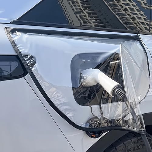 EV Charger Port Cover, Rainproof Waterproof Outdoor Electric Car Charging Port Plug Cover, Universals Rain Cover for Electric Car Charger, EV Charging Port Dustproof Cover EV Charger Port Cover, Rainproof Waterproof Outdoor Electric Car Charging Port Plug Cover, Universals Rain Cover for Electric Car Charger, EV Charging Port Dustproof Cover