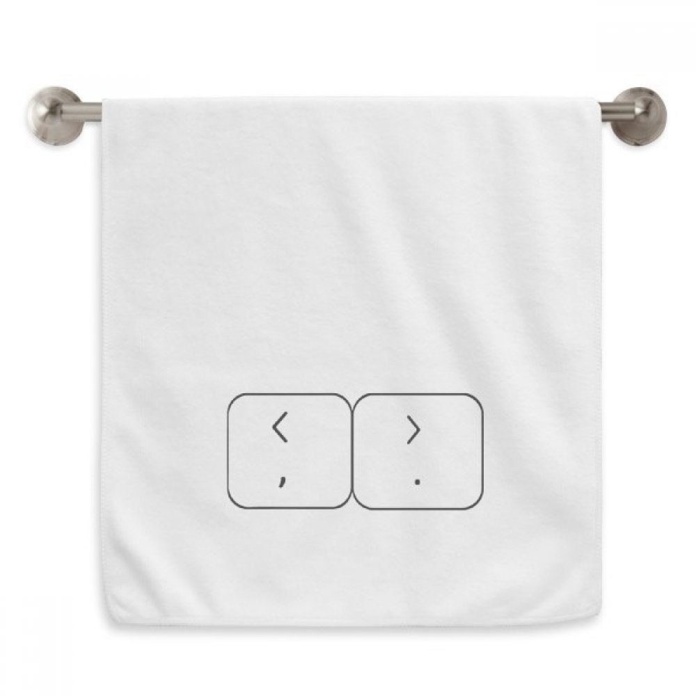 Serviette débarbouillette 13X29 pouces contre les irritations de la peau au séchage