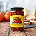 Cento Chefs Sun Dried Tomatoes in Oil & Spices for Pasta, Salad & Antipasto - Grown and Processed in Italy - Gluten-Free, Non-GMO, Low Sodium Italian Tomatoes - 10 Ounce Jar