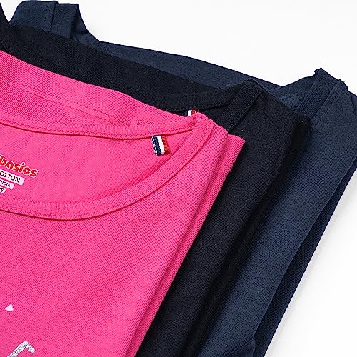 Image of Real Basics Girls Regular Fit Full Sleeves Tshirt (Pack of 3)