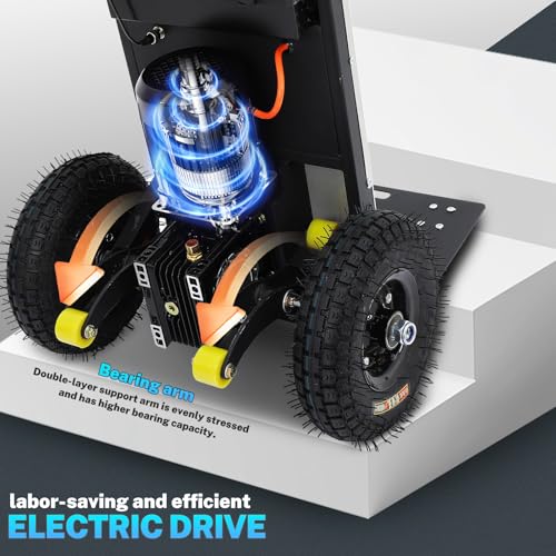 Carretilla eléctrica para escaleras 1200W capacidad 900 lb miniatura 4