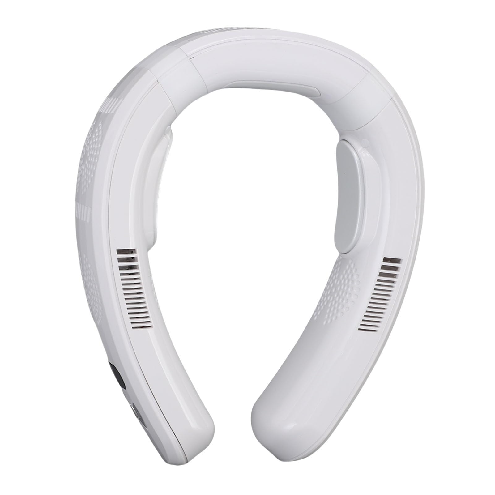 Tragbarer Nackenventilator, 360°-Kühlung, 10.000 MAh, Wiederaufladbare Klimaanlage, Persönlicher Ventilator, 3 Geschwindigkeiten, Kühlung und Heizung, Dual-Use-Ventilator ohne Flügel, Ideal