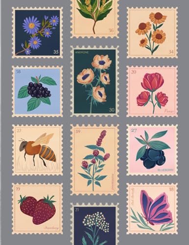  Stamp Cover Journal: Your Canvas of Notes and Memories