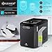 KESSER® Máquina de hacer hielo Cubitos de acero inoxidable 150W Imagen de KESSER® Máquina de hacer hielo Cubitos de acero inoxidable 150W