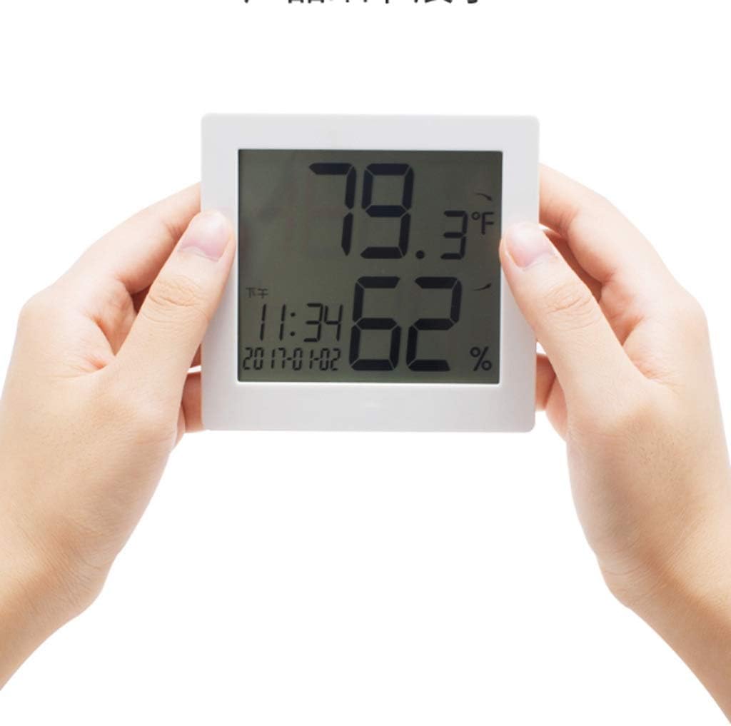 Electronic Temperature and Humidity Meter Indoor Multifunctional High Precision Silent Thermometer Home Office Baby Room