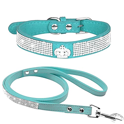 haoyueer Rhinestone Dog Collar