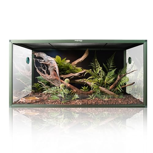 Phailozoo 120 Gallon Reptile Tank for Bearded...