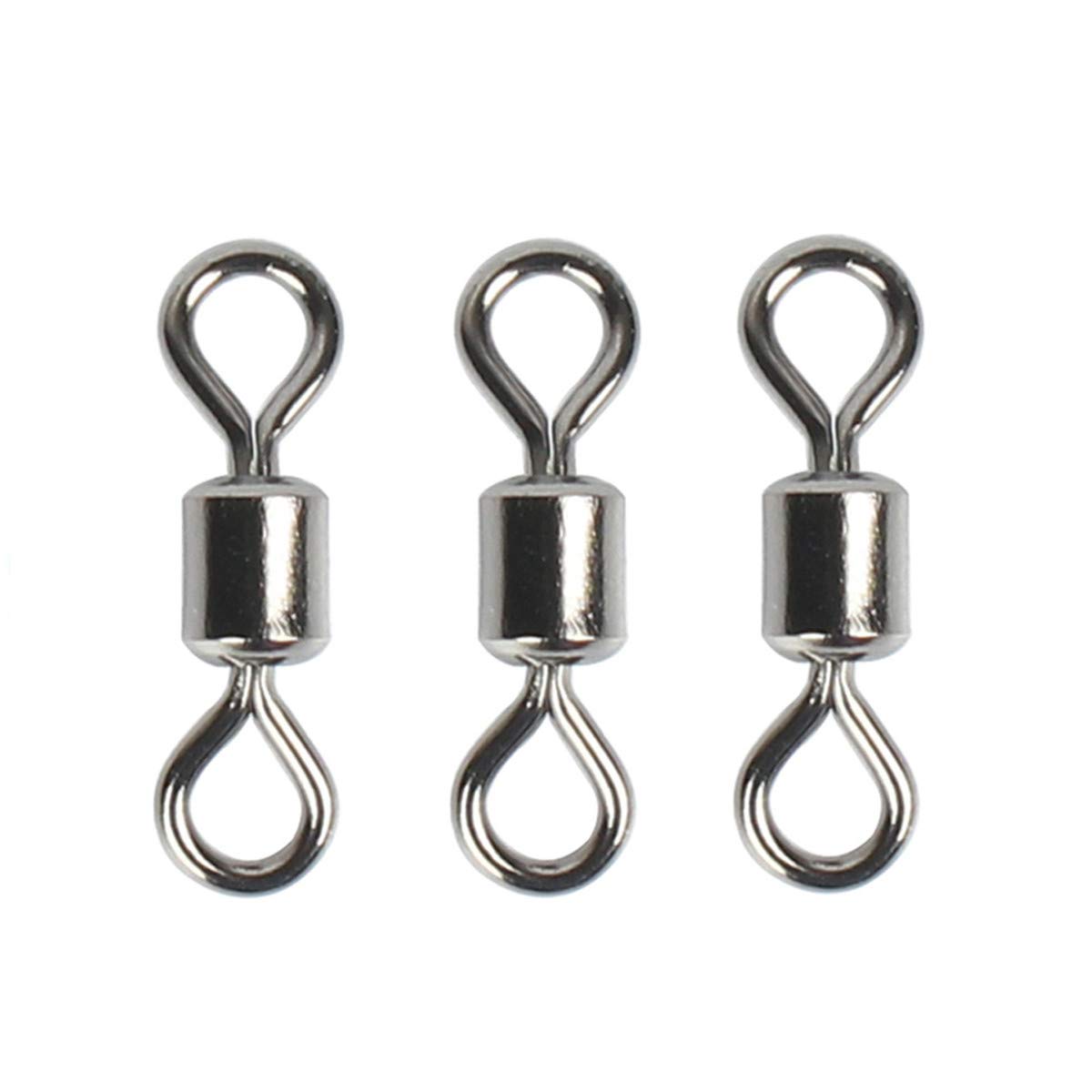 Lot de 251 accessoires de pêche avec perles et crochet pivotant