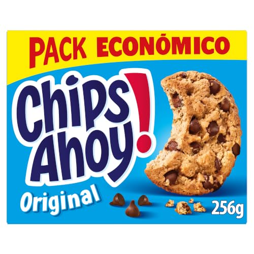 Chips Ahoy Galletas Cookies Original con Pepitas de Chocolate, 256g