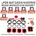 Imagen de Elevador de Muebles con Ruedas para Muebles Pesados 12 Ruedas para Mover Muebles sin Esfuerzo Elevador Muebles
