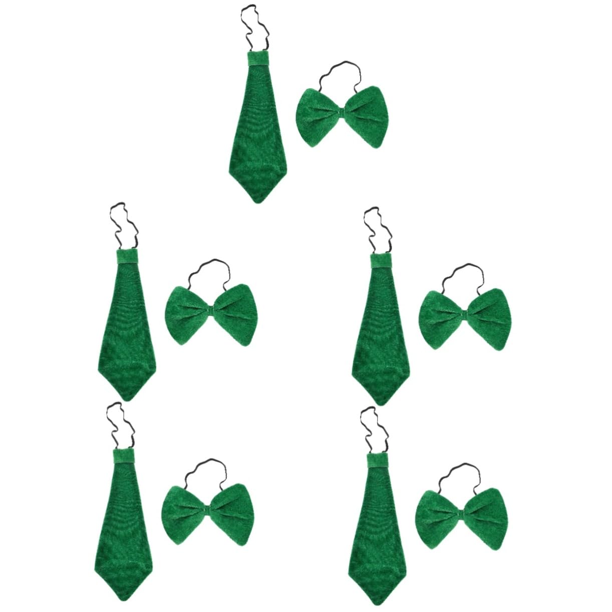 VALICLUD corbata verde pajaritas para hombres arco patas atar pajarita de terciopelo accesorios fiesta disfraces de hombre corbatas pajarita decorativa corbata de hombre tela Green