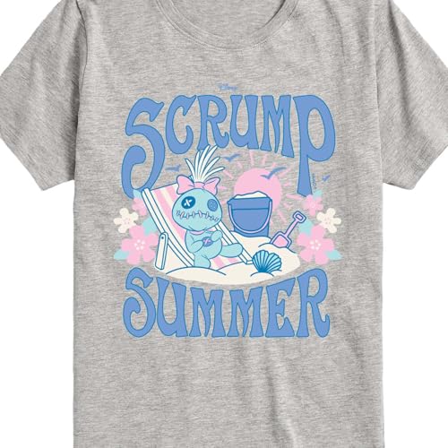 Disney Lilo and Stitch - Scrump Summer -Toddler and Youth Short Sleeve Graphic T-Shirt2
