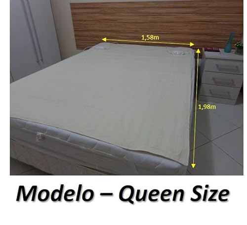 Lençol Térmico Casal Queen Luxo 158x198cm 10 Temperaturas - Sulterm - 220v