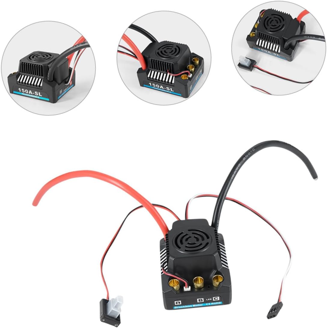 Rc Electronic Speed Controller for Remote High Efficiency Multiple Features Easy Installation and Performance