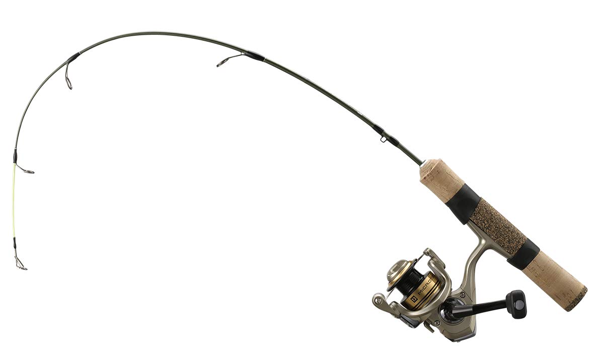Photo 1 of 13 Fishing - Microtec Walleye - Spinning Ice Fishing Combos Deadstick 28" M