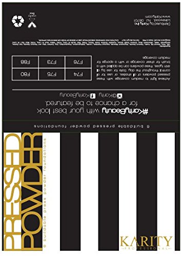 6 Professional Large Silky Pressed Powder Foundation Palette Powder Makeup Kit Set Pro Palette High-end Formula