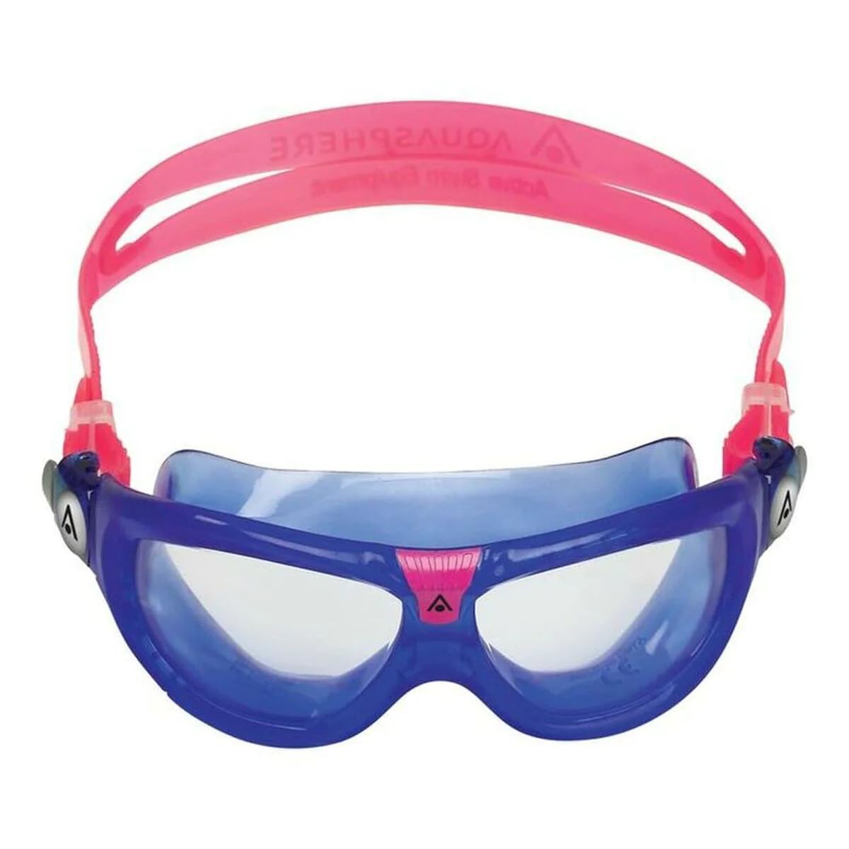 Aqua SphereSeal Kid 2,Child Diving Mask,Blue And Pink/Clear Lens, One Size