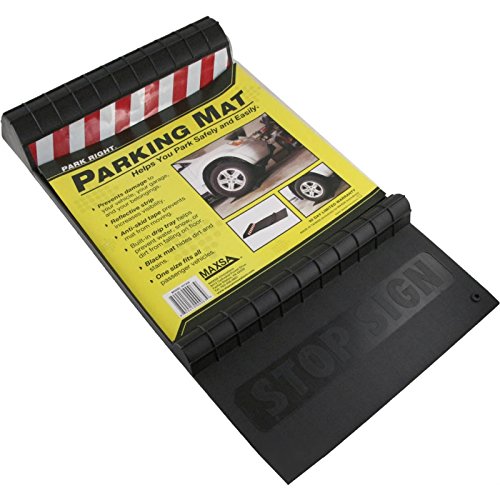 Eckler's Premier Quality Products 40-353704 Maxsa Park Right Black Parking Mat