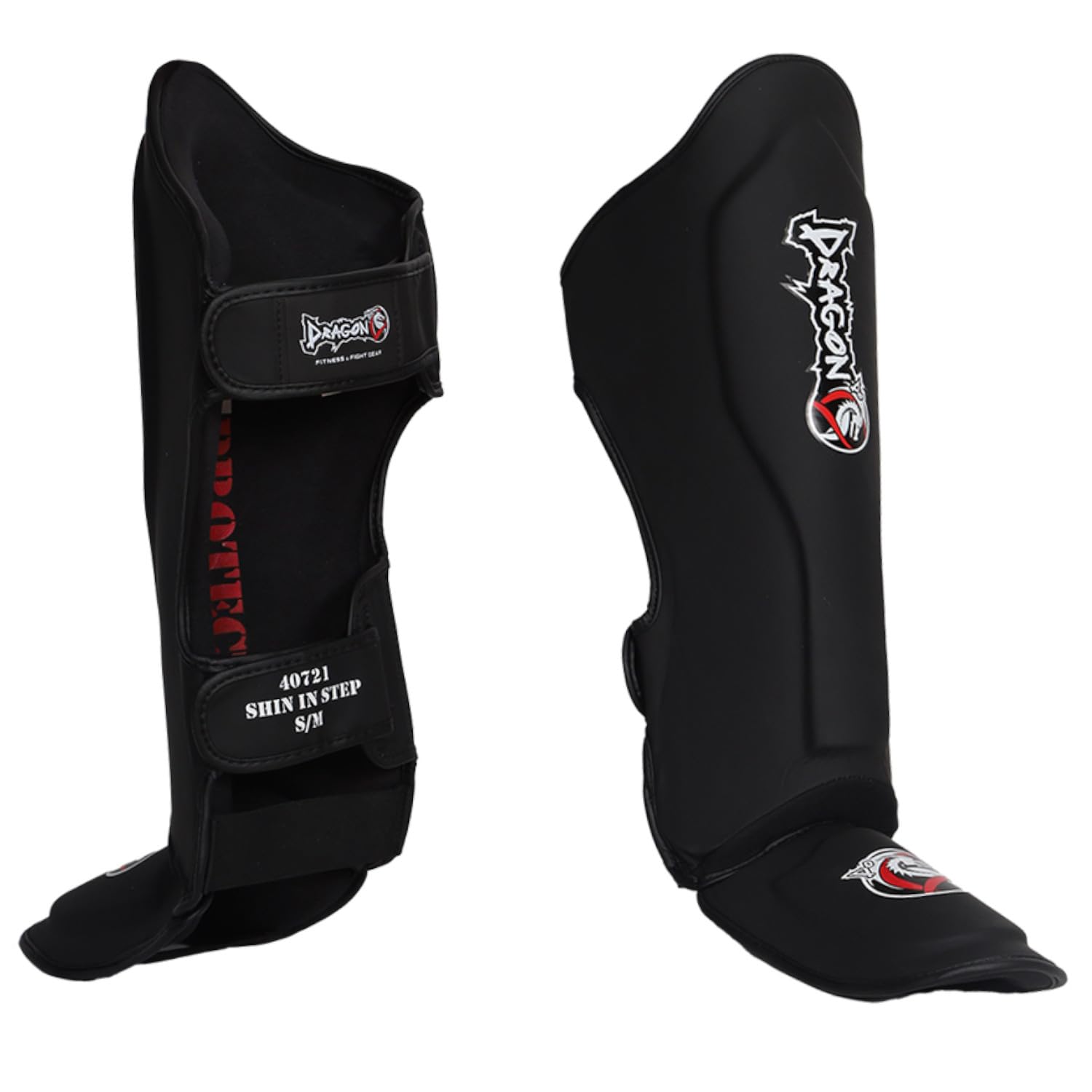 DRAGON DO Espinilleras Muay Thai, kickboxing y artes marciales mixtas para hombres, mujeres, niños con ajuste perfecto y acolchado ideal y para otras artes marciales 40721