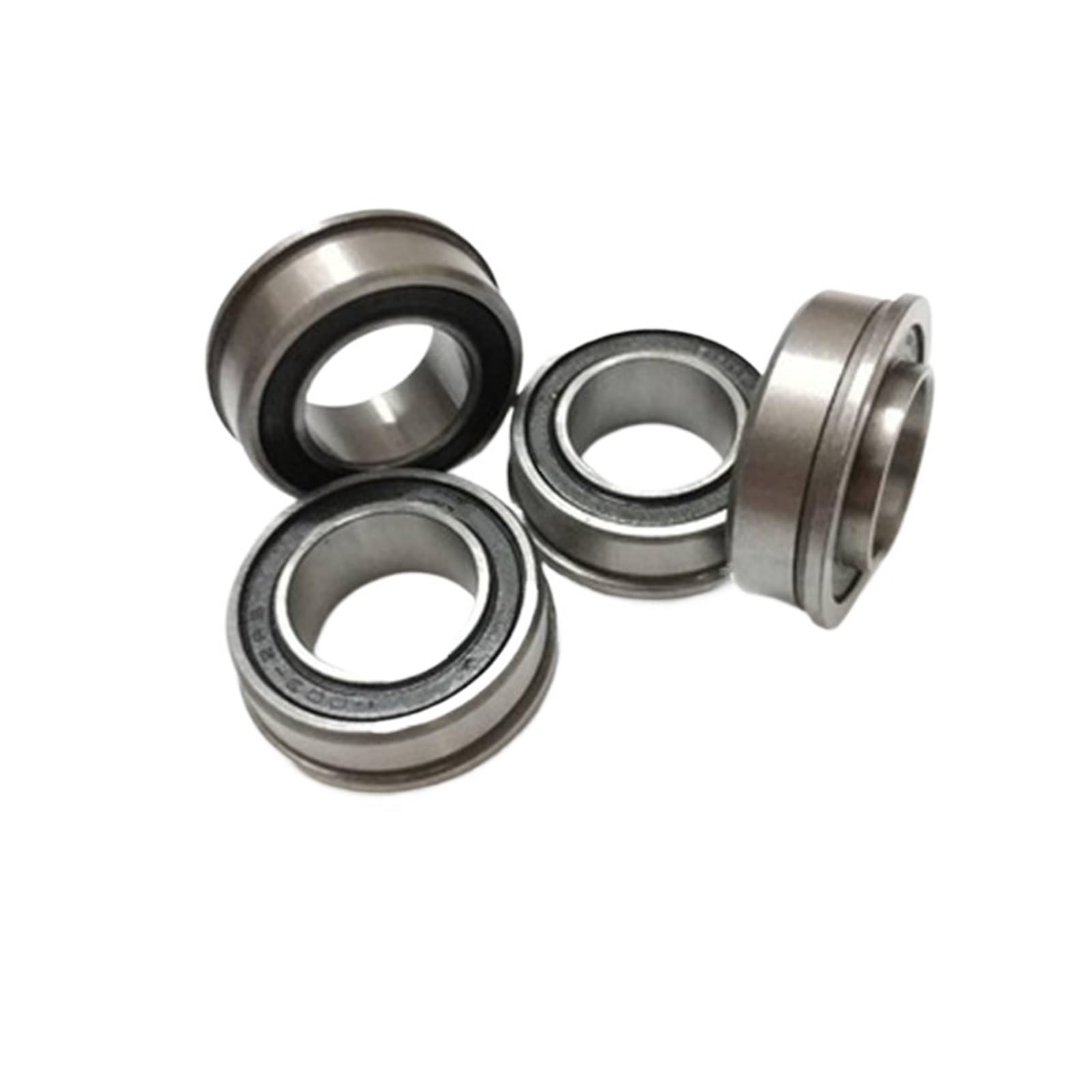 HCVYQMMJ 4 Pieces F6003 F6003-20-2RS 20x35x11 19x35x11 17x35x10 Flange Bearing ABEC-1 Miniature deep Groove Ball Sealed(17x35x10mm)