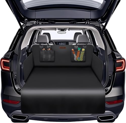 Alfheim Protection Imperméable et Anti-Dérapante pour Coffre de Voiture-Tapis Universel pour Chiens, Adapté aux Voitures et SUV,Facile à Nettoyer,Avec...