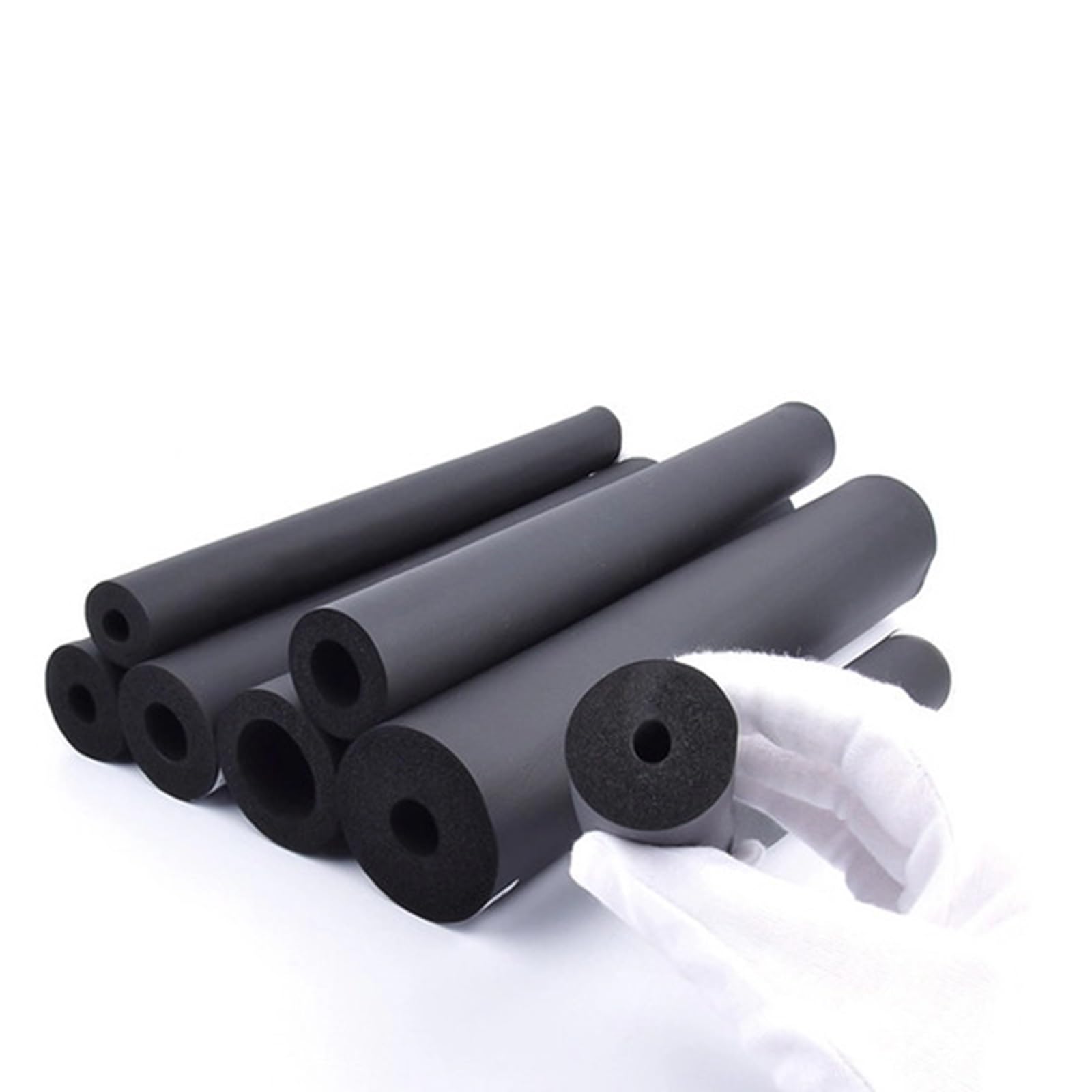 Yslopeno One Color Pipe Insulation For Pvc Foam Tube 2 Inch Flexible,Foam Tubing Fireproof,Inner Diameter:1/2″,5/8″,3/4",1",1-1/4",1-5/8",2",Thickness:1/3″,0.59",0.79",5.57Ft,5.9Ft Length Black ( Size : 50Mmx20mmx1.8m )