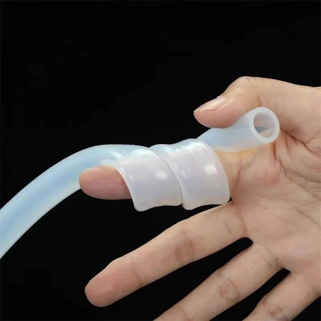 Hcaklozgshi 1 Meter 1M Silicone Rubber Pipe Transparent Water Hose Aquarium Pump Hosing Flexible Silicone Tube(Id 2Mm X Od 4Mm)