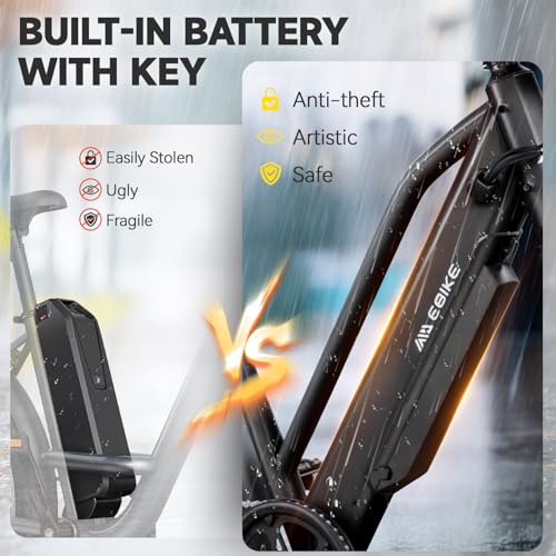 Image of TST Electric Bike for Adults, 1000W /750 Peak Ebike with 36V 10.4 /7.8Ah Battery, up to 50 Miles Range 25 MPH Electric Bicycle, 7 Speed, 26 inch E Bike for Commute