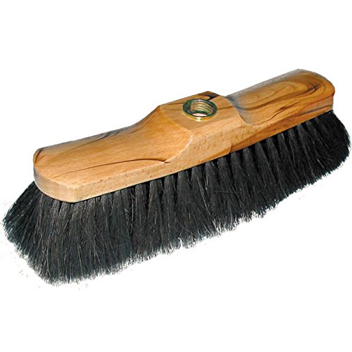 Bürstenmann scopa per interni con corpo in legno e...